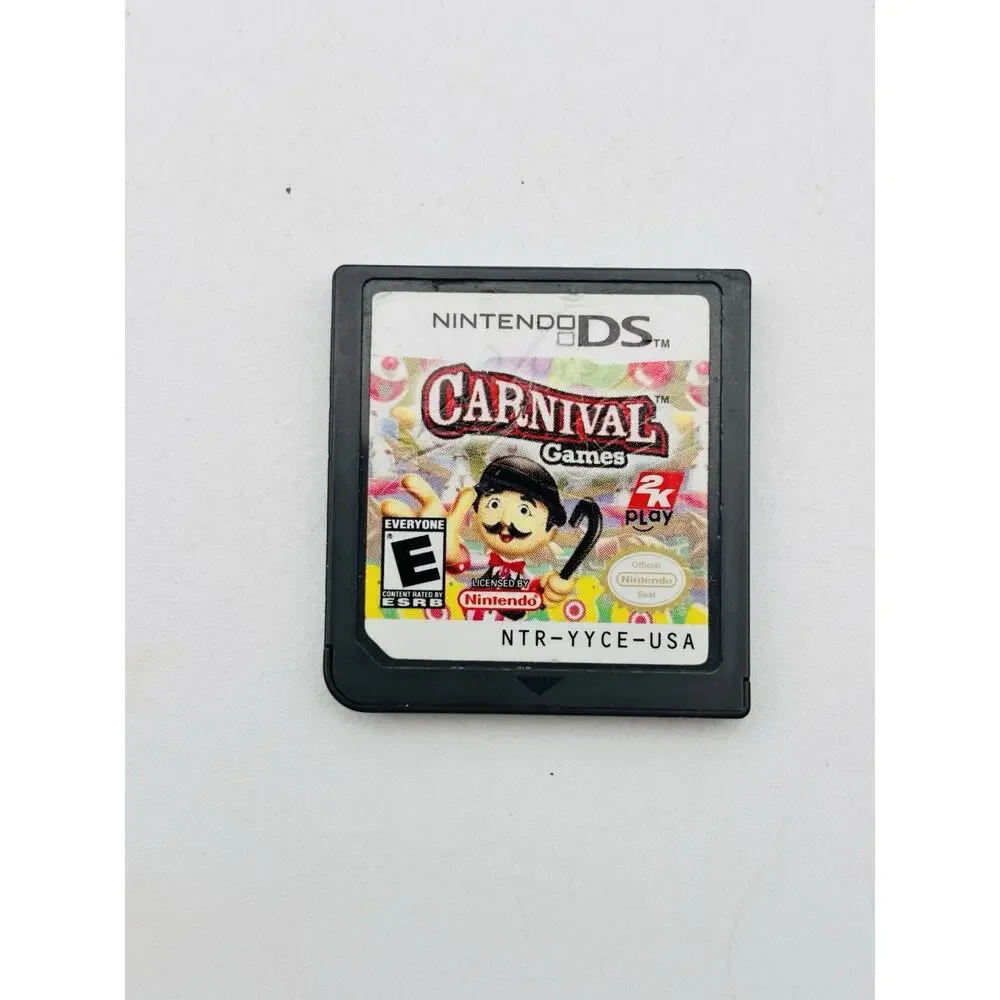 Carnival Games NDS - Nintendo DS Cartridge Only. Tested. Authentic Works
